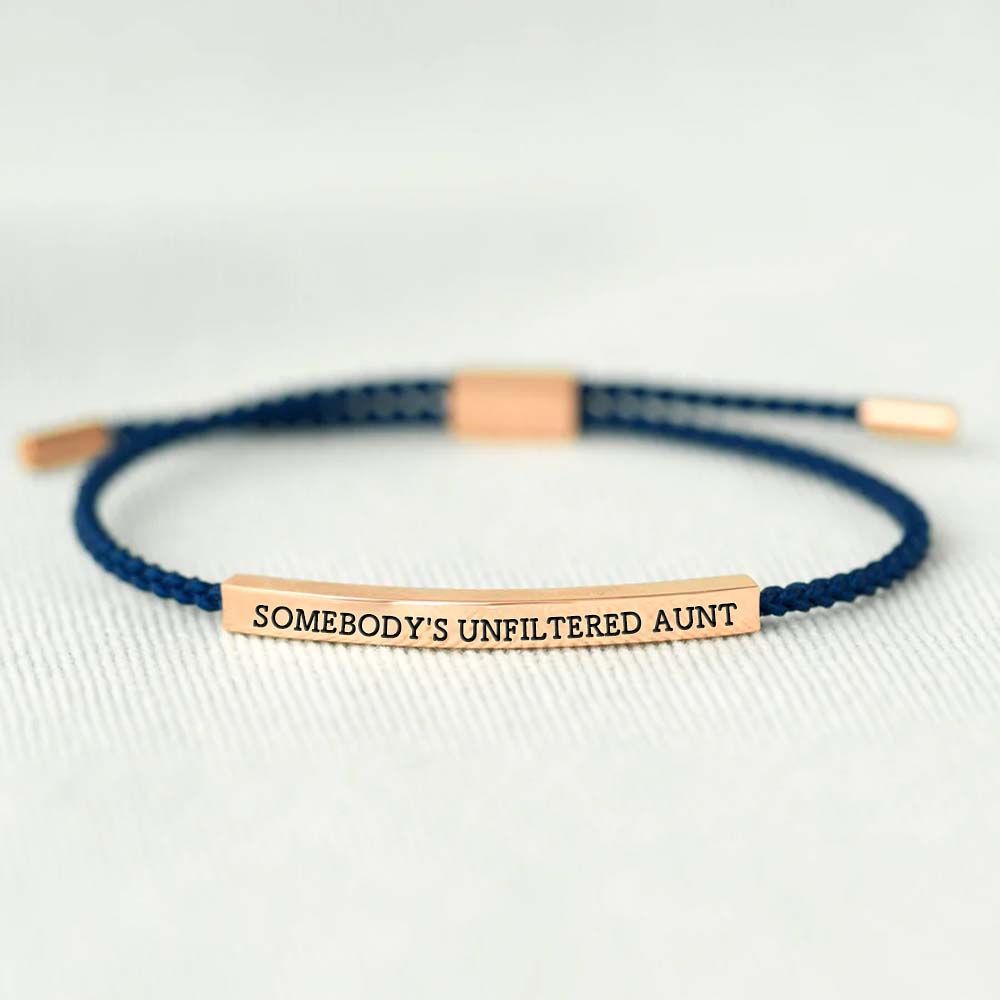 Somebody's Unfiltered Aunt Tube Bracelet