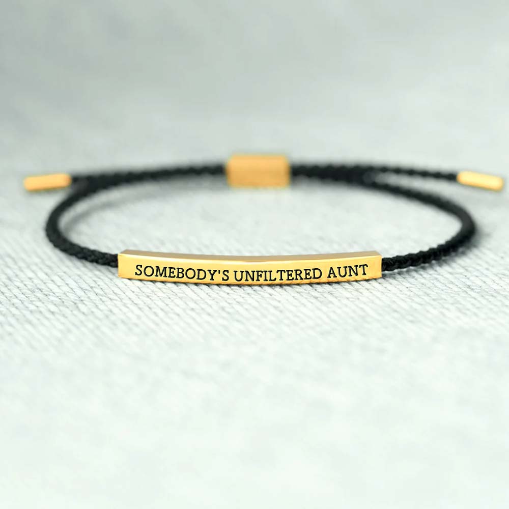 Somebody's Unfiltered Aunt Tube Bracelet