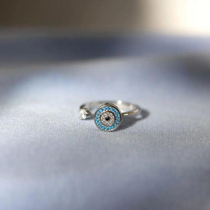 To My Daughter - Evil Eye Fidget Ring