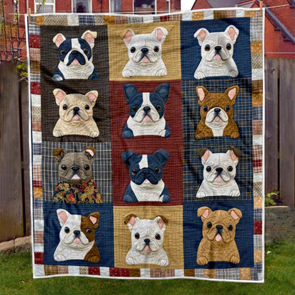 French Bulldog Blanket - F594 - Premium Blanket