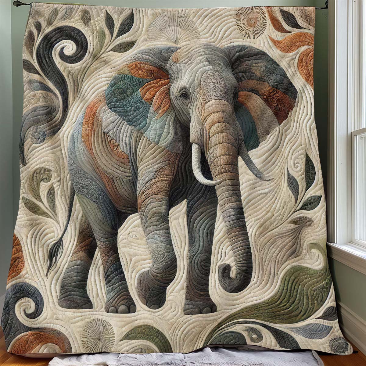 Elephant Blanket - H187 - Premium Blanket