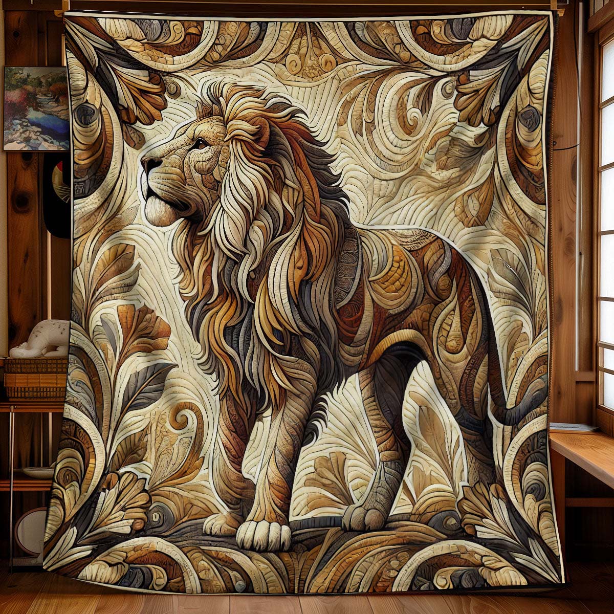 Lion Native Blanket - H189 - Premium Blanket