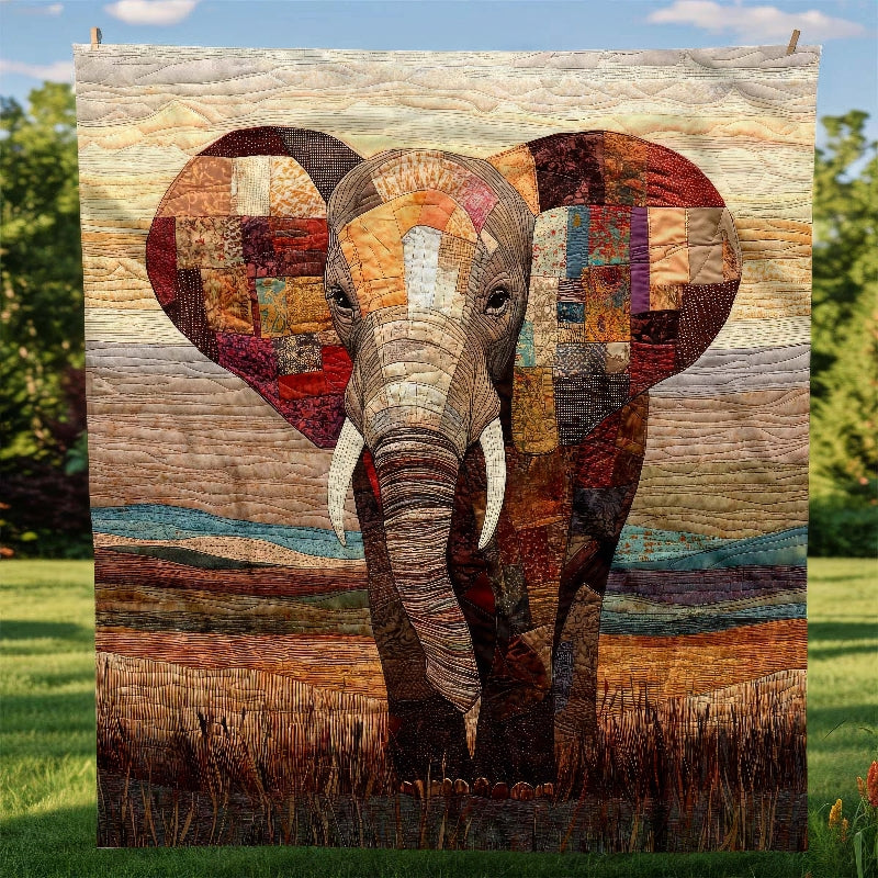 Stunning Elephant Blanket - H204 - Premium Blanket