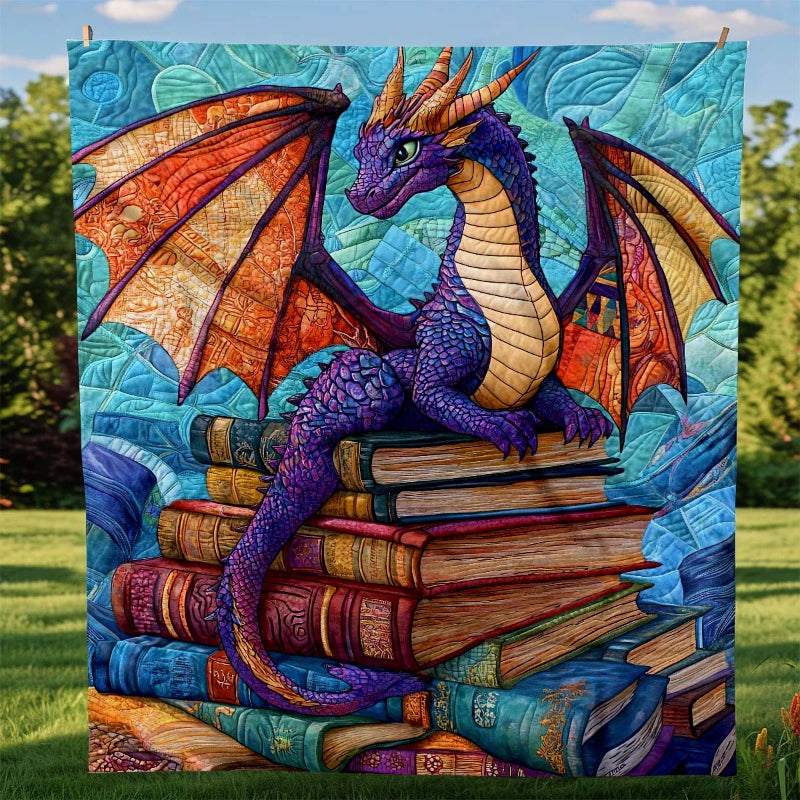 Mythical Wisdom Dragon Blanket  - H208 - Premium Blanket