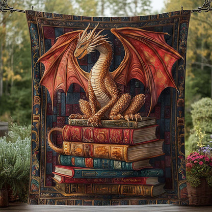 Wisdom Dragon Blanket - H211 - Premium Blanket