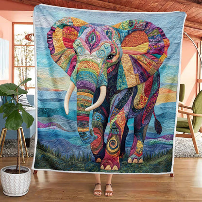 Charming Elephant Blanket - H236 - Premium Blanket