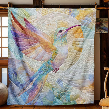 Colorful Hummingbird Blanket - H241 - Premium Blanket