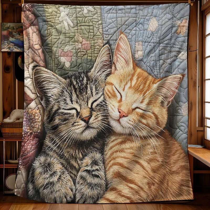 Sweet Kitty Snuggles Blanket - H262 - Cat Premium Blanket