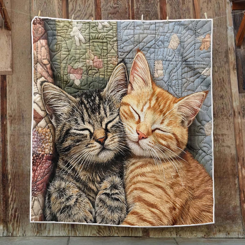 Sweet Kitty Snuggles Blanket - H262 - Cat Premium Blanket