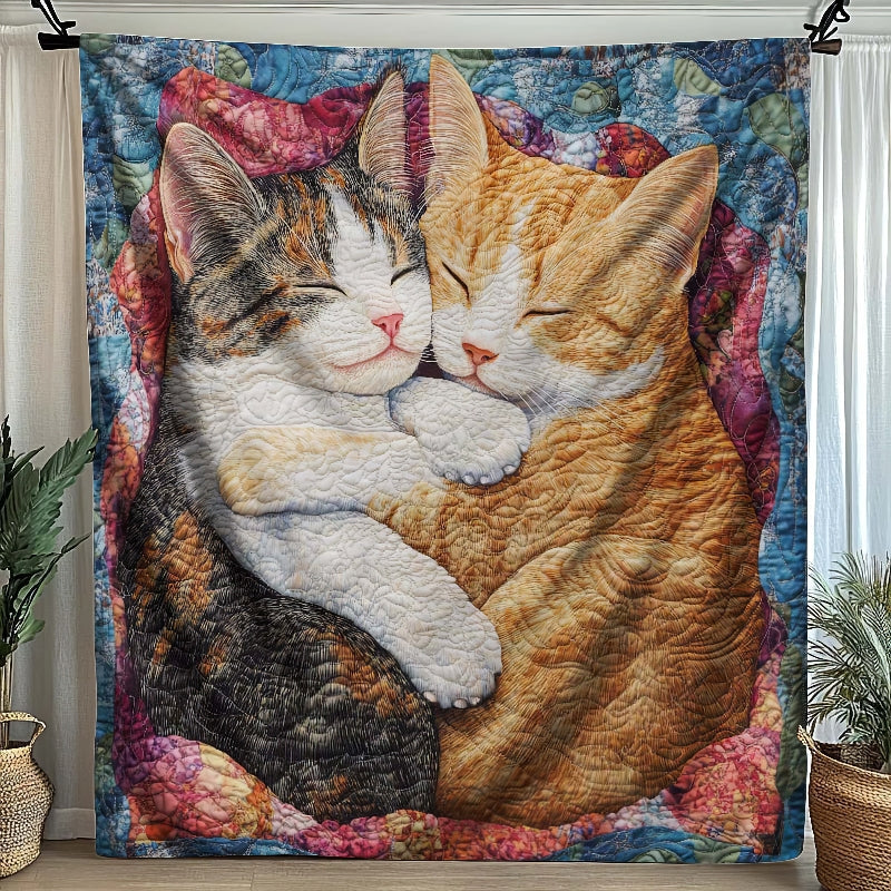 Sweet Kitty Snuggles Blanket - H263 - Cat Premium Blanket