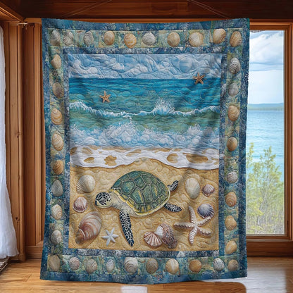 Marine Sea Turtles Blanket - H266 - Premium Blanket