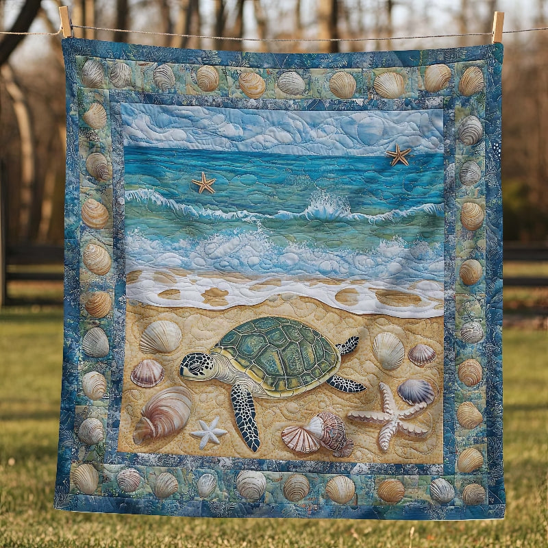 Marine Sea Turtles Blanket - H266 - Premium Blanket