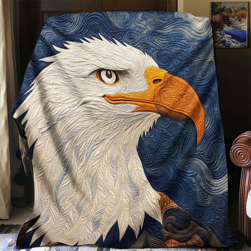 Midnight Eagle Blanket - H269 - Premium Blanket