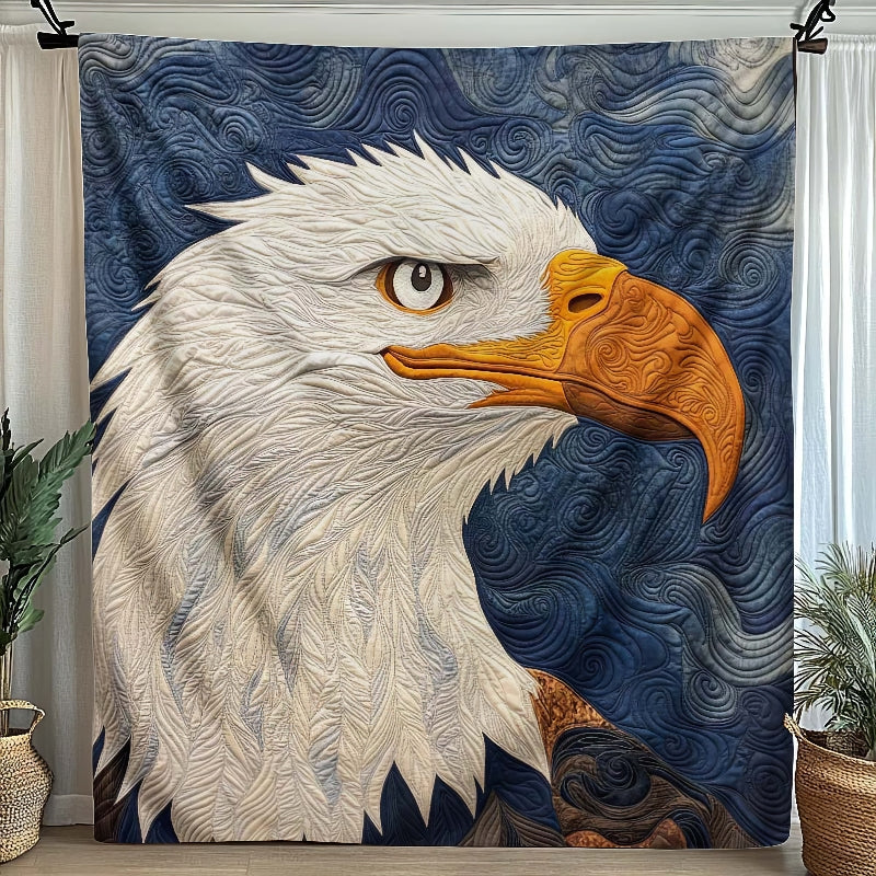 Midnight Eagle Blanket - H269 - Premium Blanket