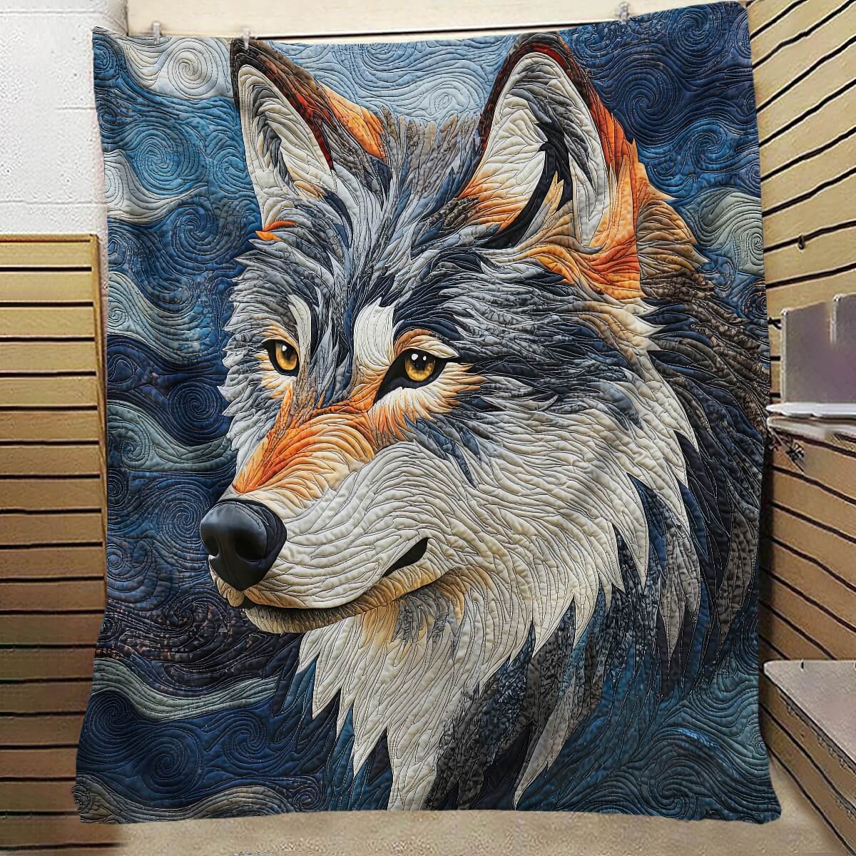 Majestic Wolf Blanket - H274 - Premium Blanket