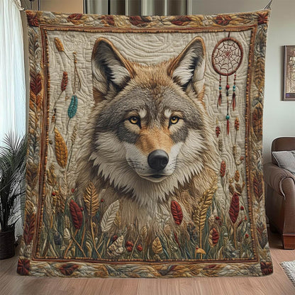 Dreams of The Wolf Blanket - H277 - Premium Blanket