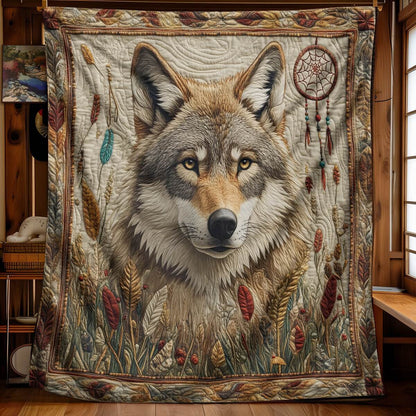 Dreams of The Wolf Blanket - H277 - Premium Blanket