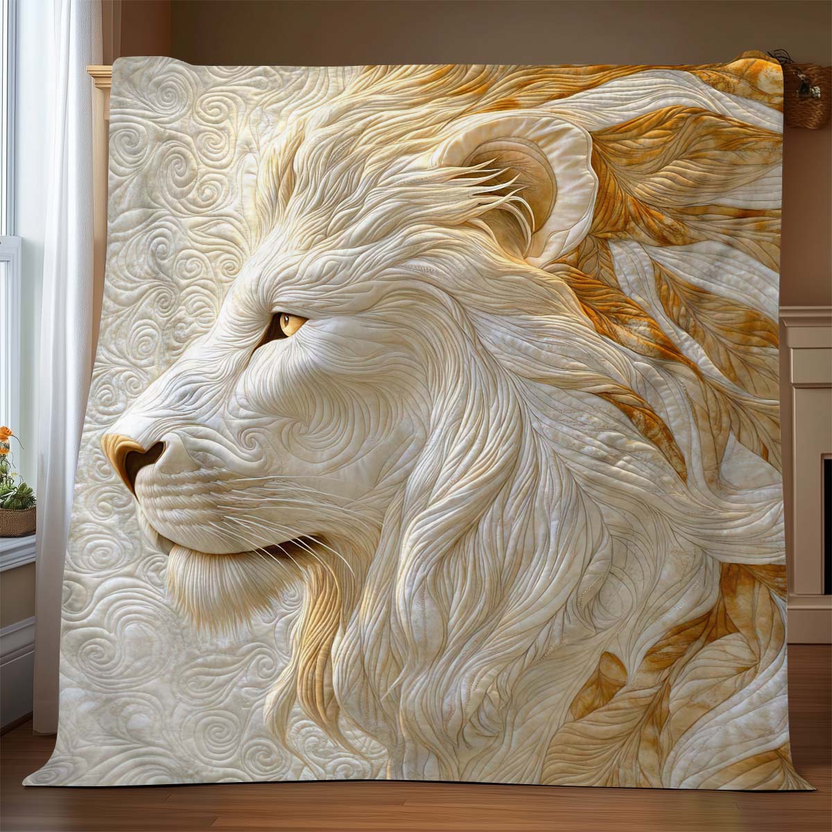 Majestic Lion Blanket - H313 - Premium Blanket