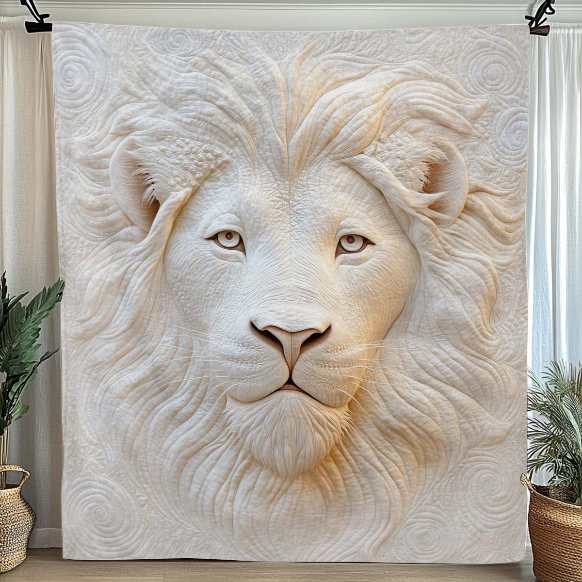 Majestic Lion Blanket - H315 - Premium Blanket