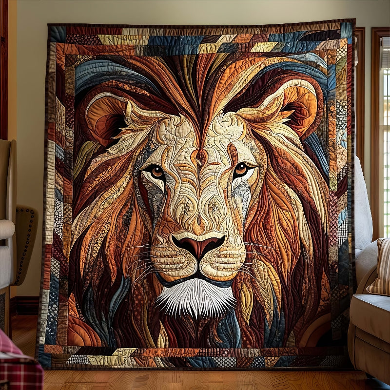 Courageous Native Lion King Blanket - H328 - Premium Blanket