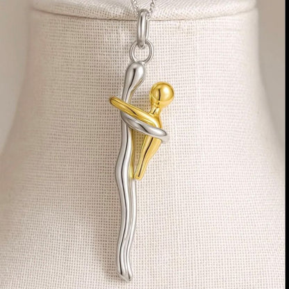Forever Bond - Mother & Child Hug Necklace
