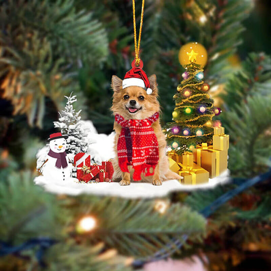 Chihuahua Christmas Ornament SM075