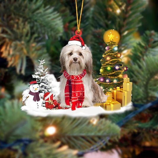 Havanese Christmas Ornament SM089