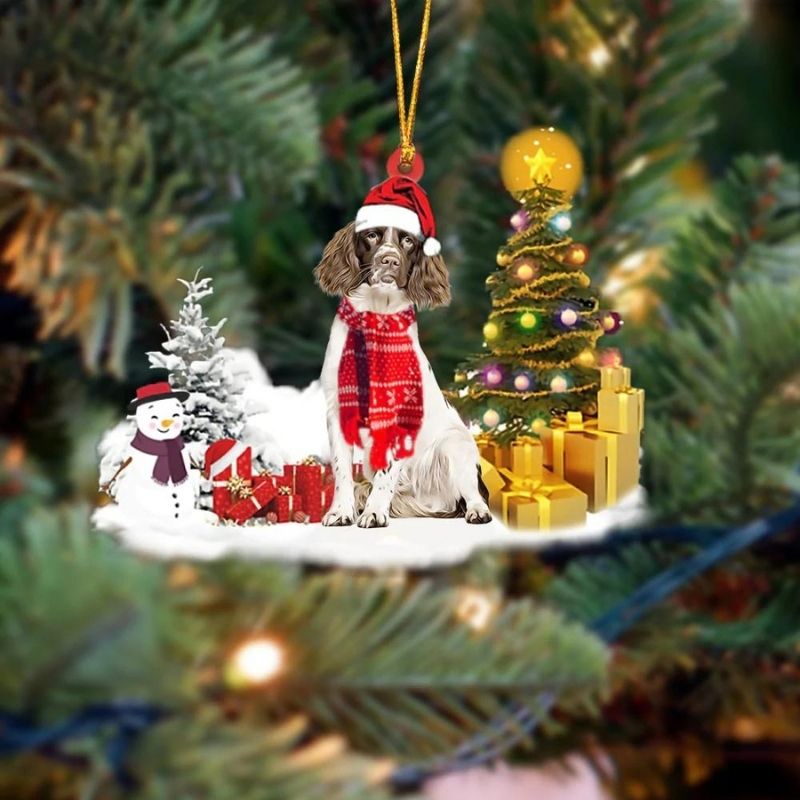 English Springer Spaniel Christmas Ornament SM167