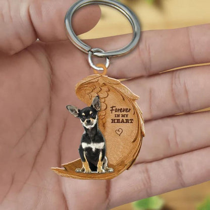 Chihuahua Forever In My Heart Acrylic Keychain FK053