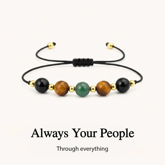 Girl Gang Courage And Strength Crystal Bracelet