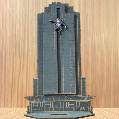 Die Hard Advent Calendar - Hans Gruber Falling Off Of Nakatomi Plaza