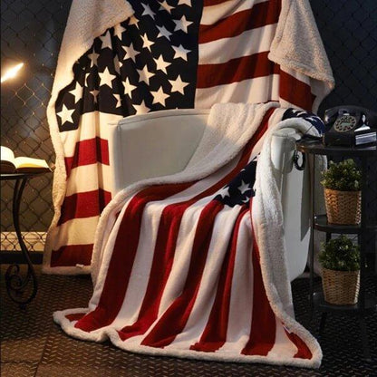 Best Gift - American Flag Blanket