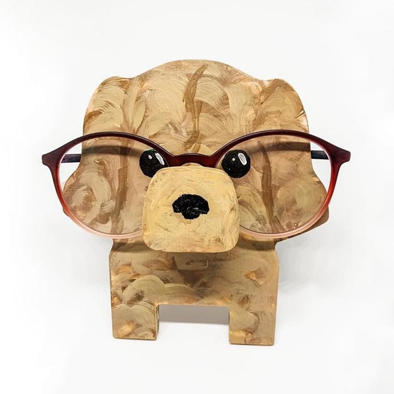 Handmade Glasses Stand F255 Lovely Cocker Spaniel