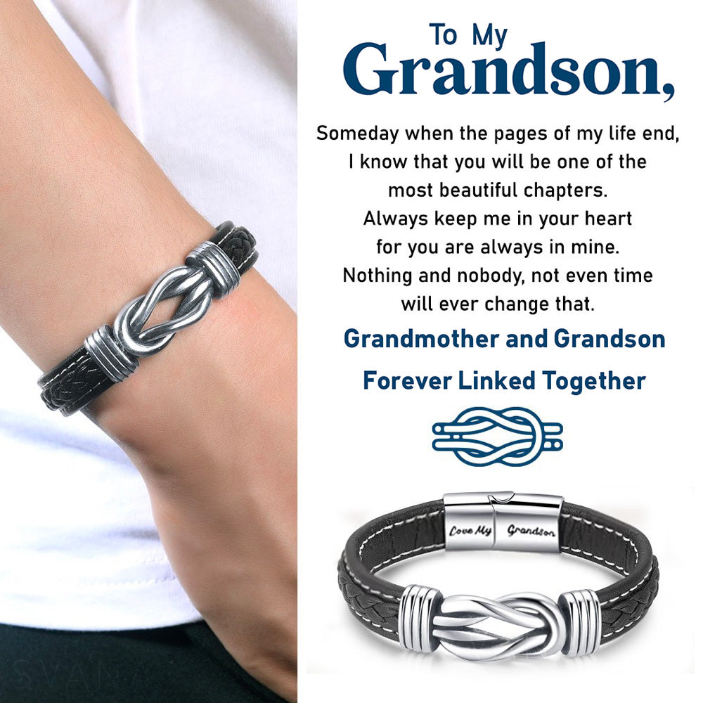 2025 New Forever Linked Together Braided Leather Bracelet🔗