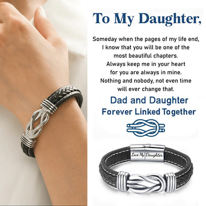 2025 New Forever Linked Together Braided Leather Bracelet🔗