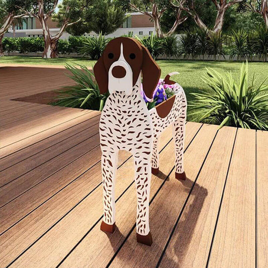 German Shorthaired Pointer Planter AP085