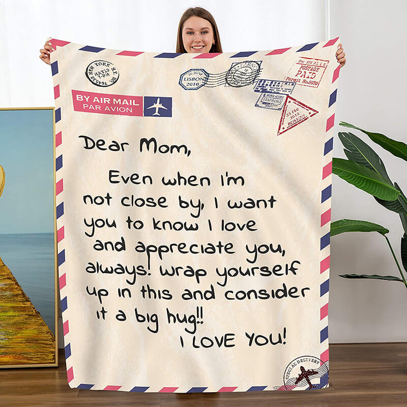 Dear Mom - I Love You - B141 - Premium Blanket