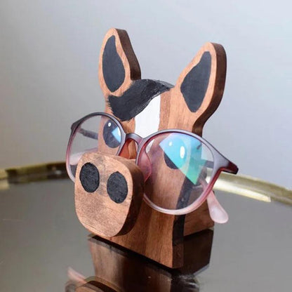 Handmade Glasses Stand F257 Lovely Horse