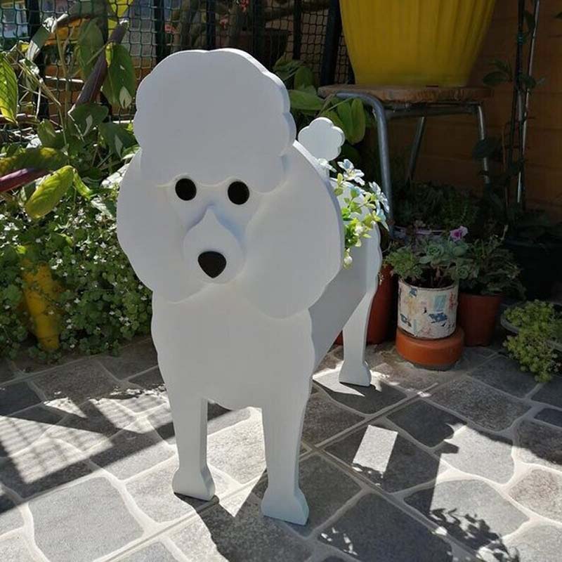 Poodle Planter AP023