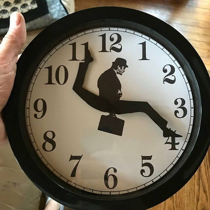 Silly Walk Wall Clock