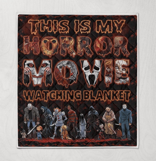 This Is My Horror Movie Watching Quilt