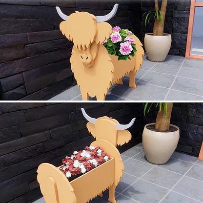 Highland Cattle Planter AP061